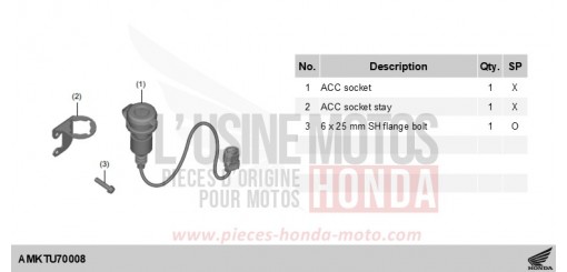 KIT,ACC SOCKET ADV750S de 2025